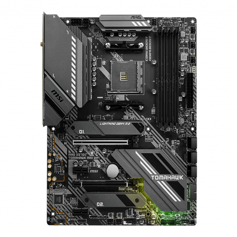MSI MAG X570S TOMAHAWK MAX WIFI AM4 Motherboard