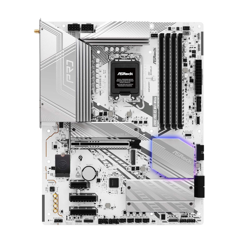 Asrock Z890 Pro RS WiFi WH DDR5 Motherboard