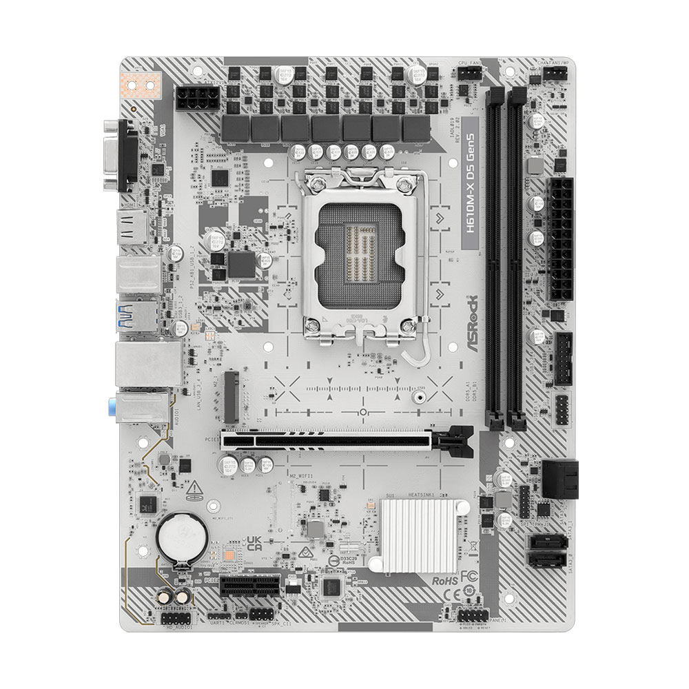 Asrock H610M-X DDR5 Motherboard