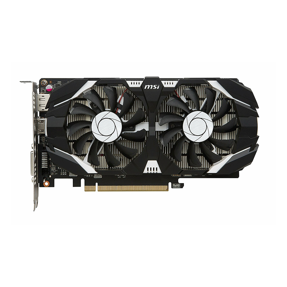 MSI GTX 1050Ti 4GT OC V1 Graphics Card