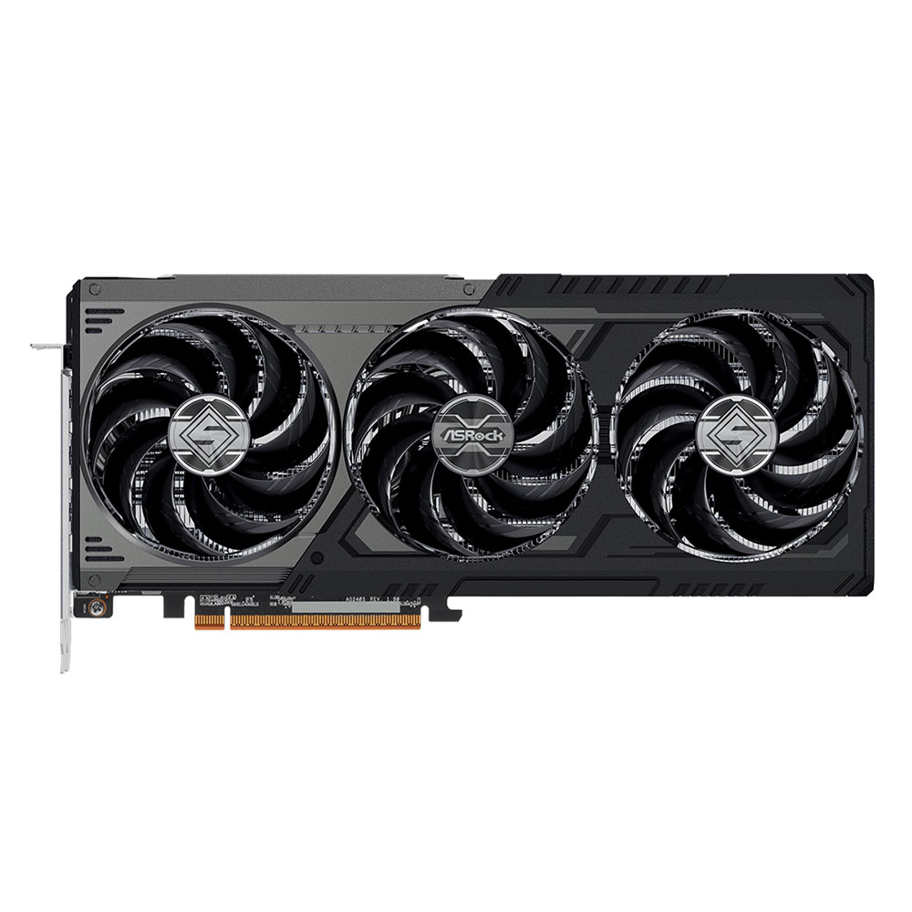 AsRock AMD Radeon RX 9070 XT Steel Legend Dark 16GB Graphic Card