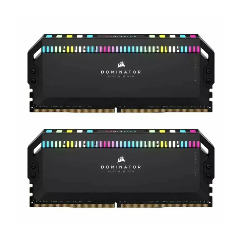 CORSAIR Dominator Platinum RGB 32GB 16GBx2 6000MHz CL36 DDR5 Dual Channel Ram