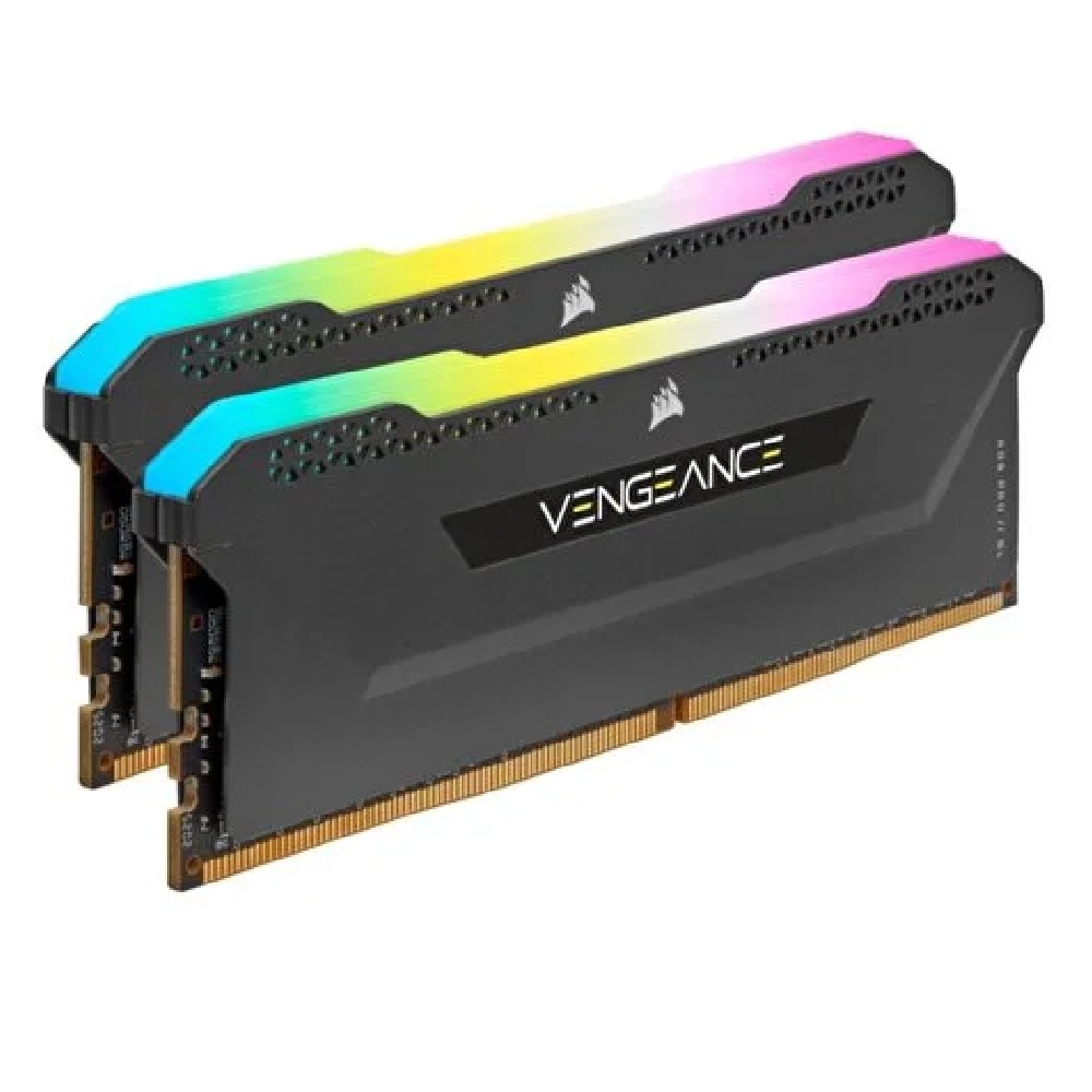 CORSAIR VENGEANCE RGB 16GB (2x8GB) 3200MHz DDR4 MEMORY