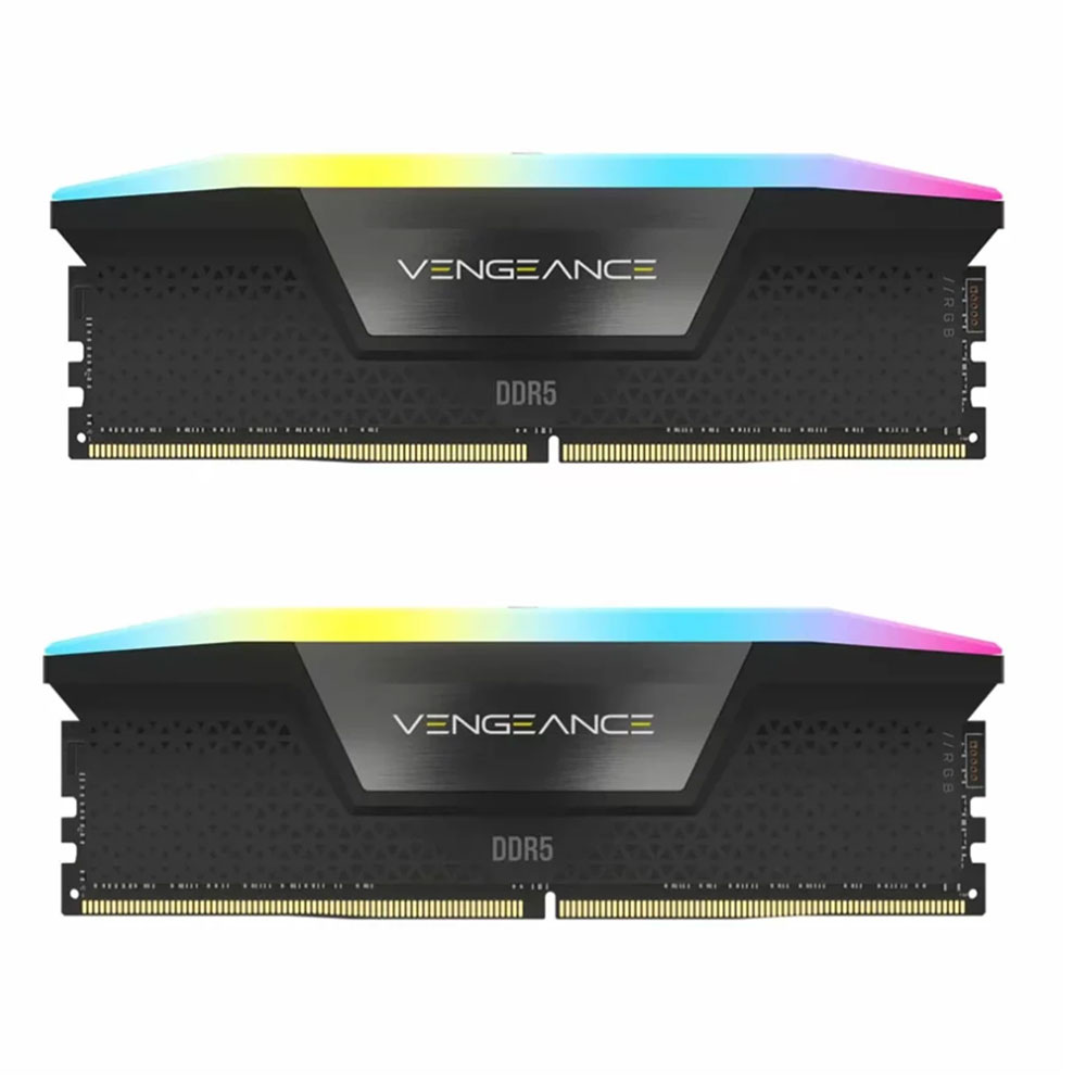 Corsair Vengeance RGB Dual Channel CL32 6400MHz DDR5 64GB Computer RAM