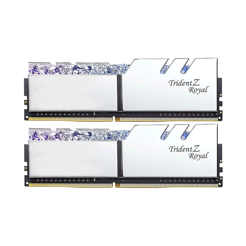 G.SKILL Trident Z Royal RS DDR4 64GB 3600MHz CL18 Dual Channel Desktop RAM