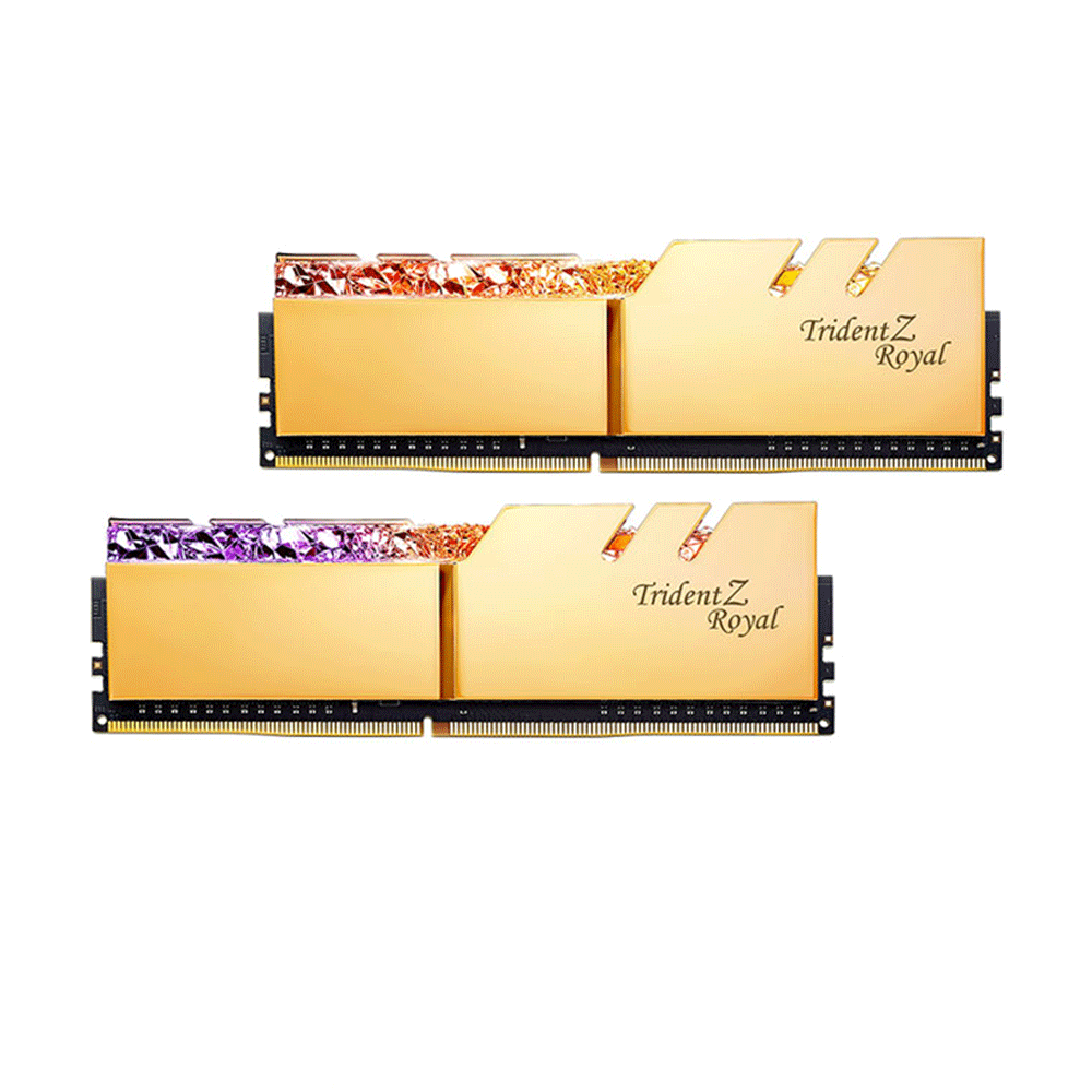 G.SKILL Trident Z Royal RS DDR4 64GB 4000MHz CL18 Dual Channel Desktop RAM