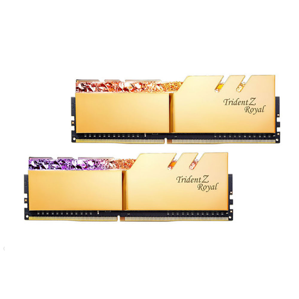 G.SKILL Trident Z Royal RGB DDR4 16GB 3200MHz CL16 Dual Channel Desktop RAM
