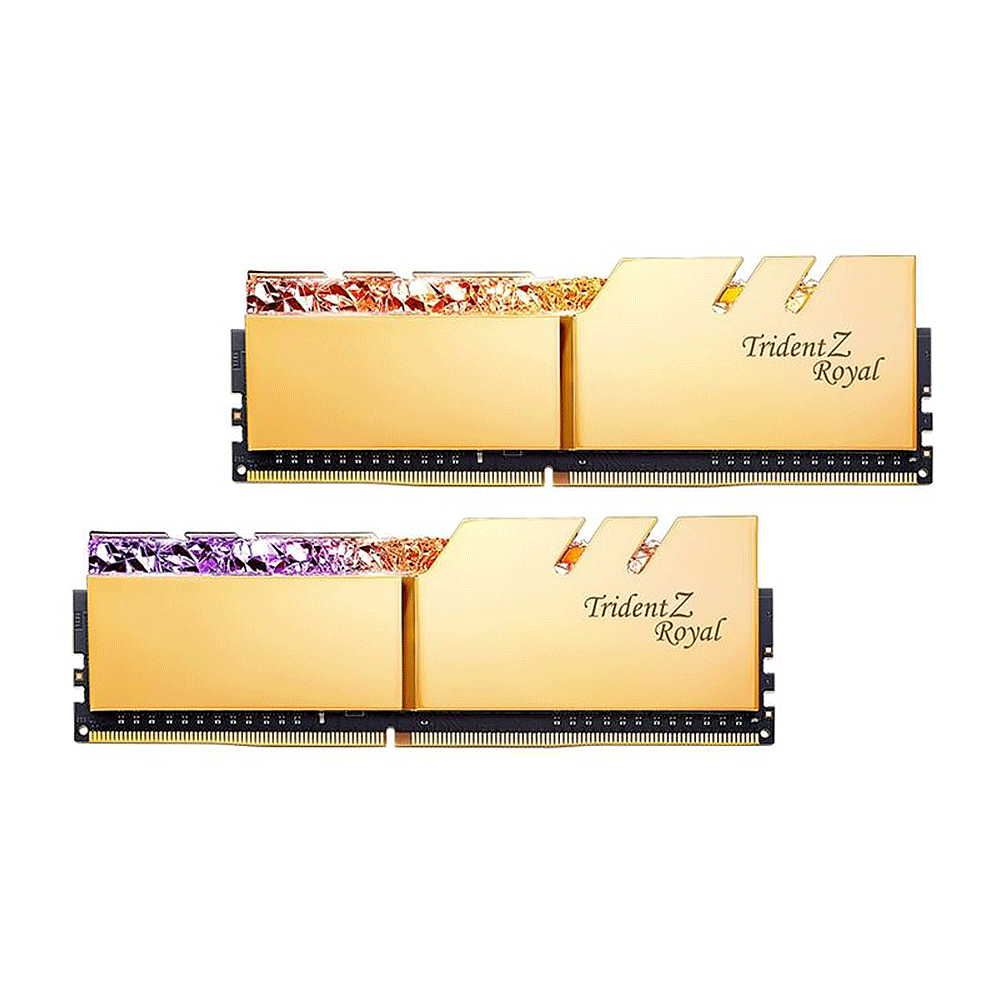 g.skill Trident Z Royal RG DDR4 64GB 3600MHz CL16 Dual Channel Desktop RAM