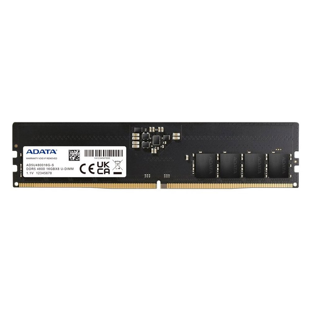 ADATA Premier DDR5 4800MHz 16GB UDIMM Memory RAM Module