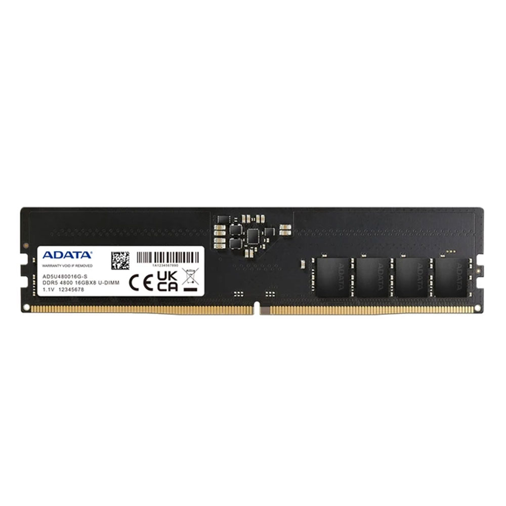 ADATA Black 16GB 4800MHz CL40 DDR5 Memory