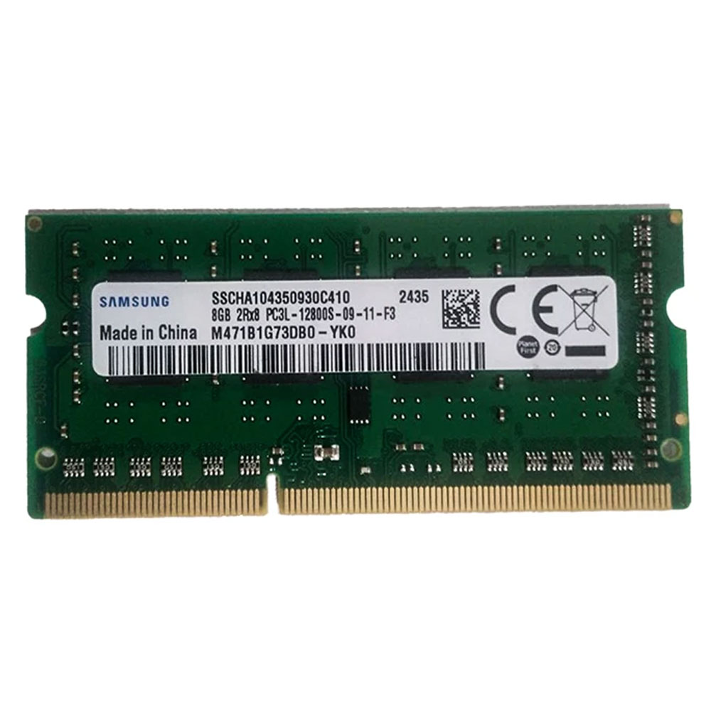 Samsung YK0 DDR3L 1600MHz Dual Rank 8GB Laptop RAM