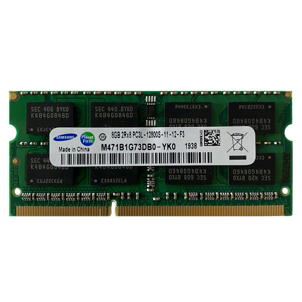 Samsung DDR3 1600MHz PC3L 8GB Laptop RAM