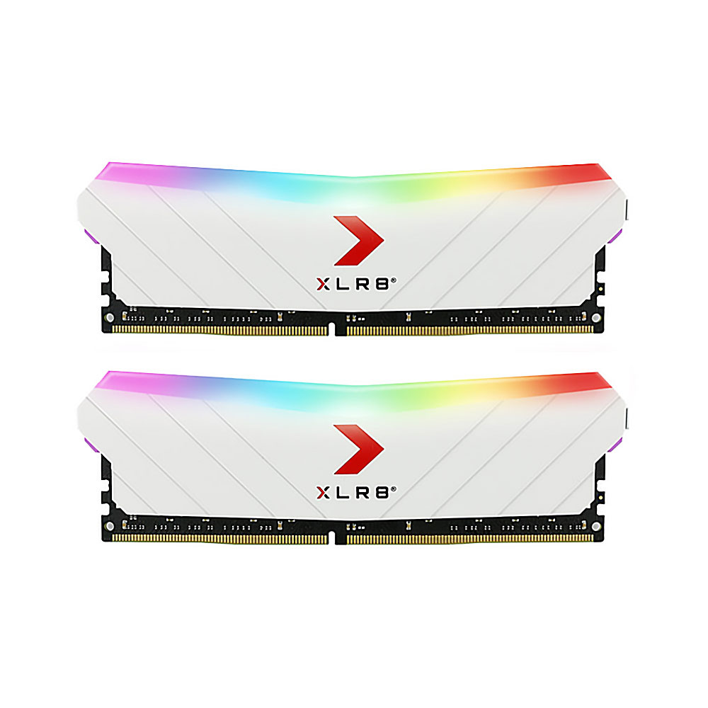 pny XLR8 RGB white 32GB DDR4 3200MHz dual Channel Desktop RAM