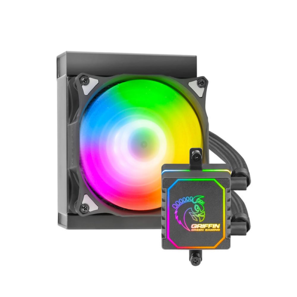 Green processor cooling model GLACIER 120 ARGB