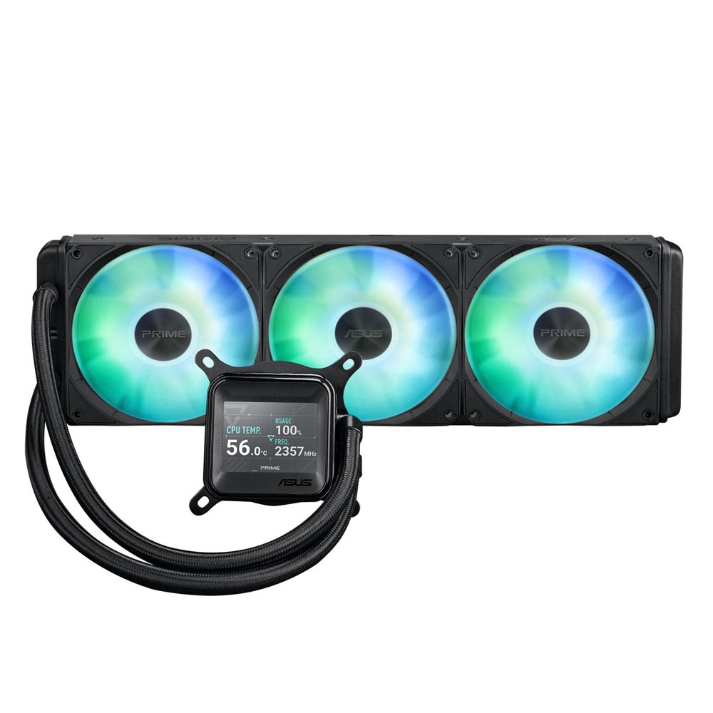 ASUS Prime LC 360 ARGB LCD AiO CPU Liquid Cooler