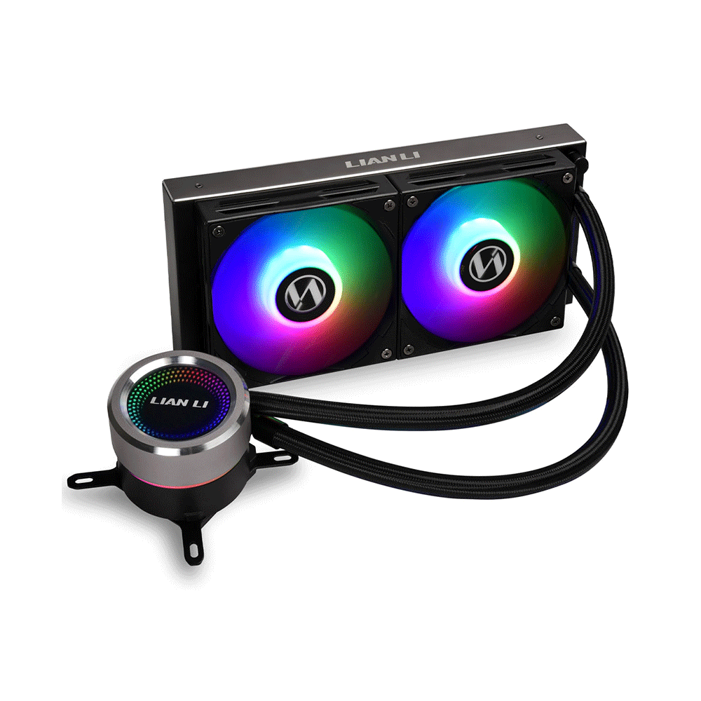 LIAN LI Galahad 240 Black ARGB CPU Liquid Cooler
