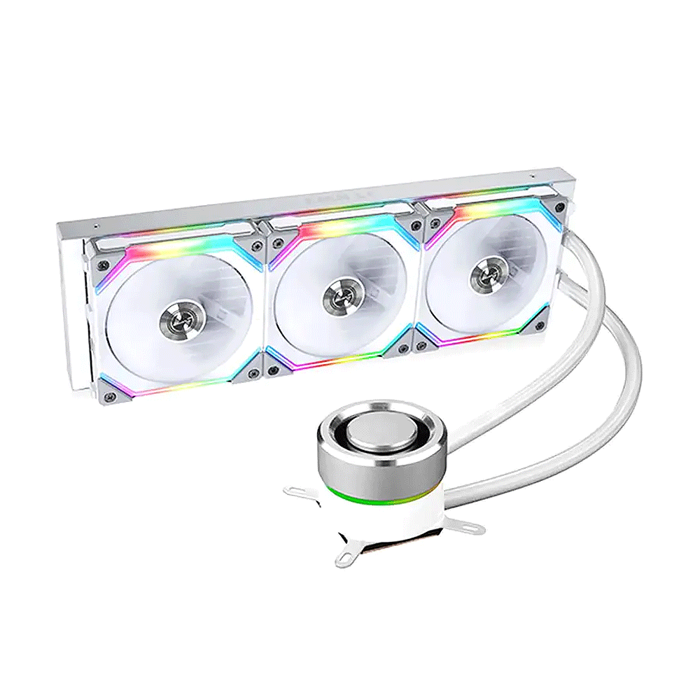 LIAN LI Galahad 360 UNI FAN SL Edition ARGB White CPU Liquid Cooler
