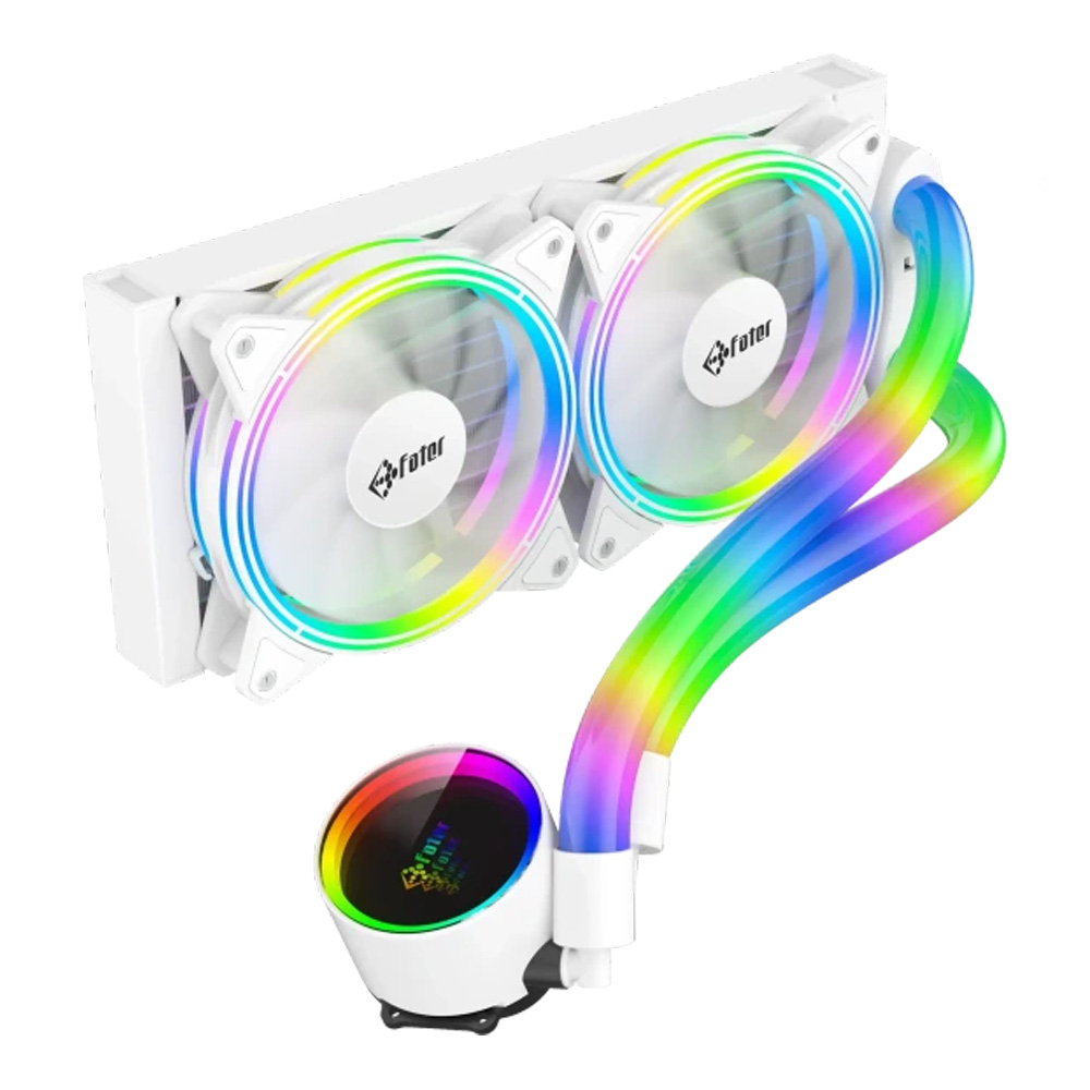 Fater FW-240R2W1 240 White CPU Liquid Cooler