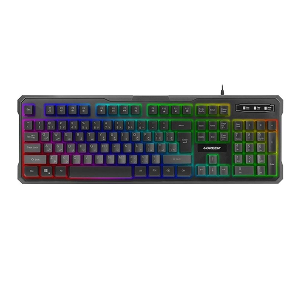 Green GK601-RGB Gaming Keyboard