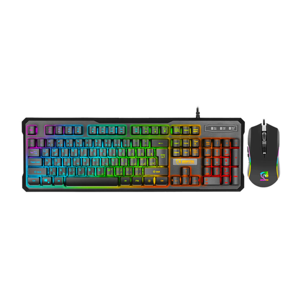 Green GKM605 RGB keboard