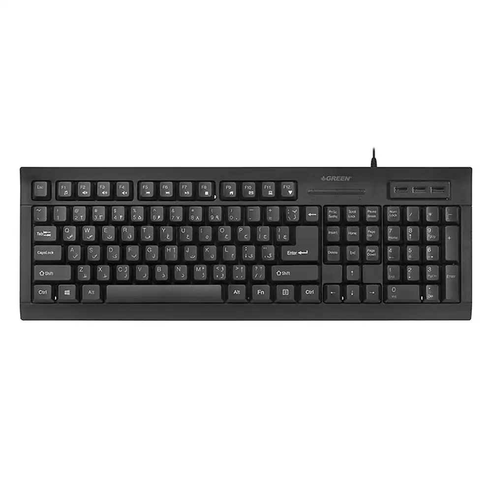 Green GK402 Keyboard