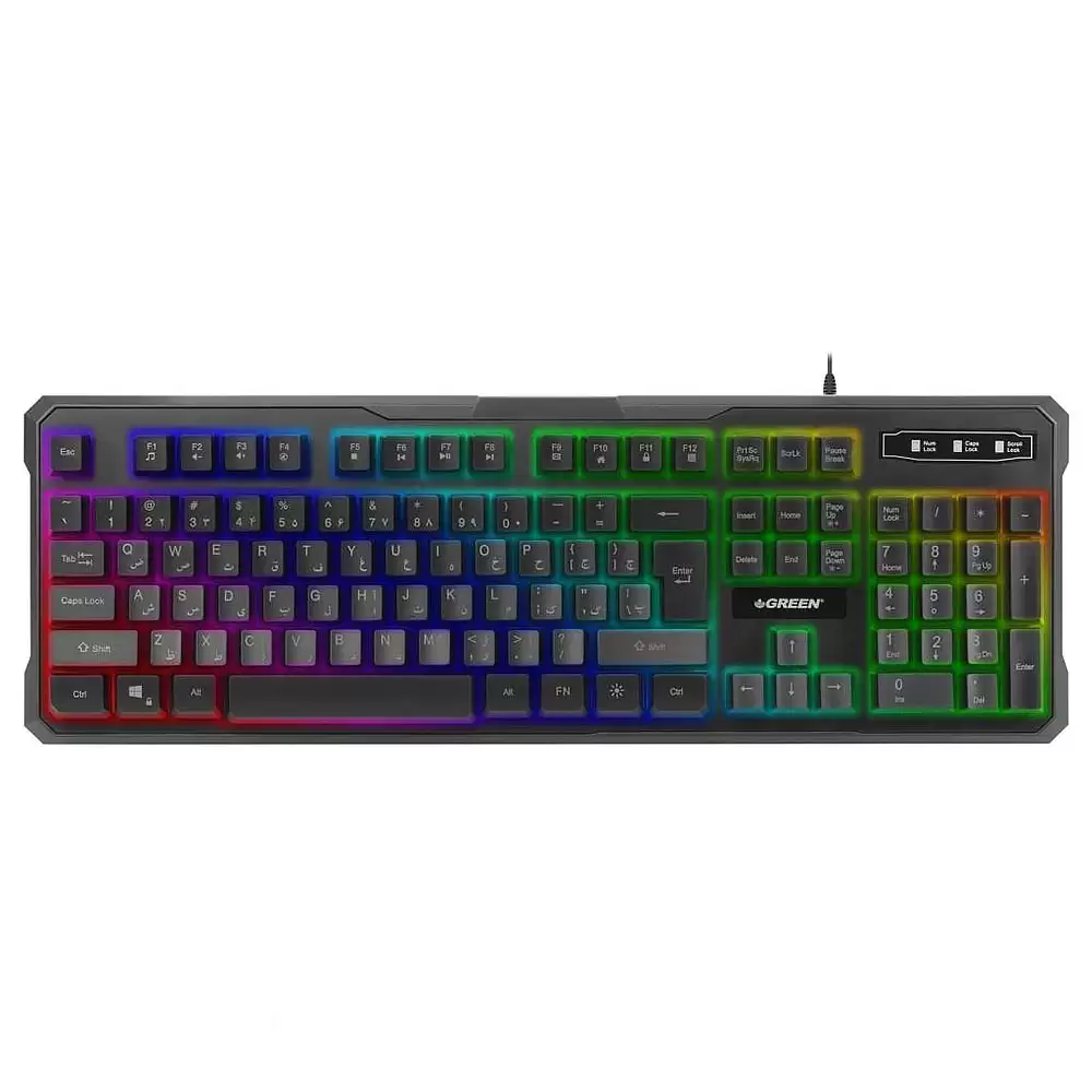 Green GK601-RGB Gaming Keyboard