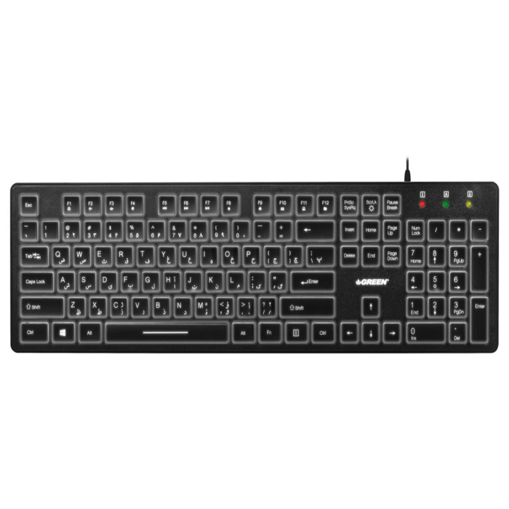 Green GK401 Keyboard