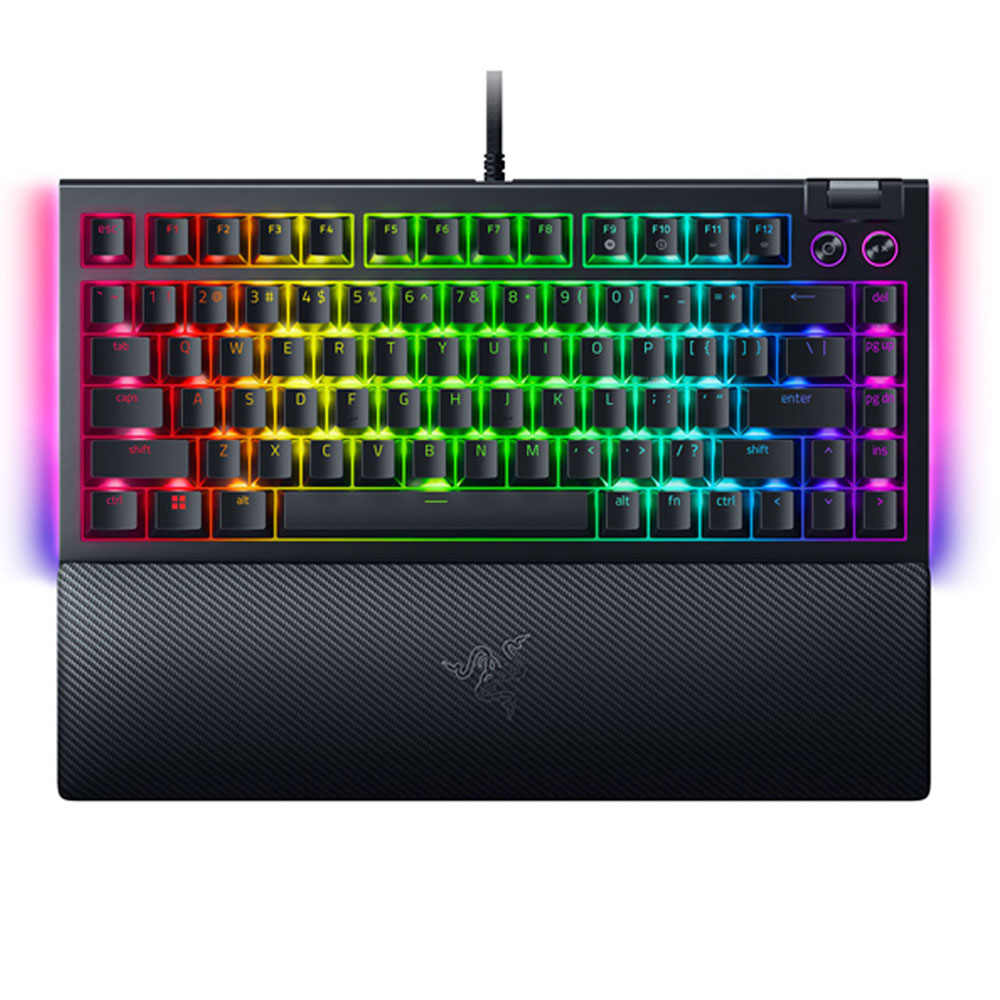 Razer BlackWidow V4 75% Black Mechanical Gaming Keyboard