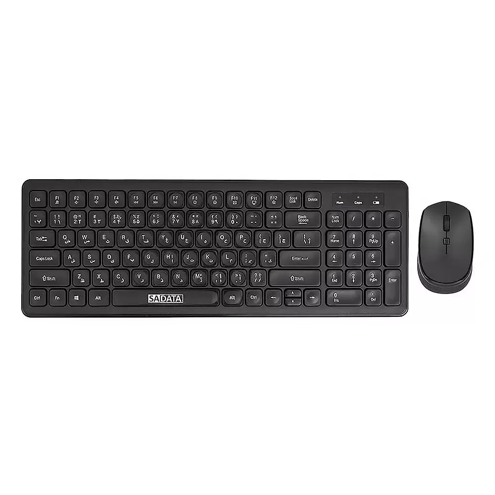 Sadata SKM-3402 Wireless Keyboard and Mouse