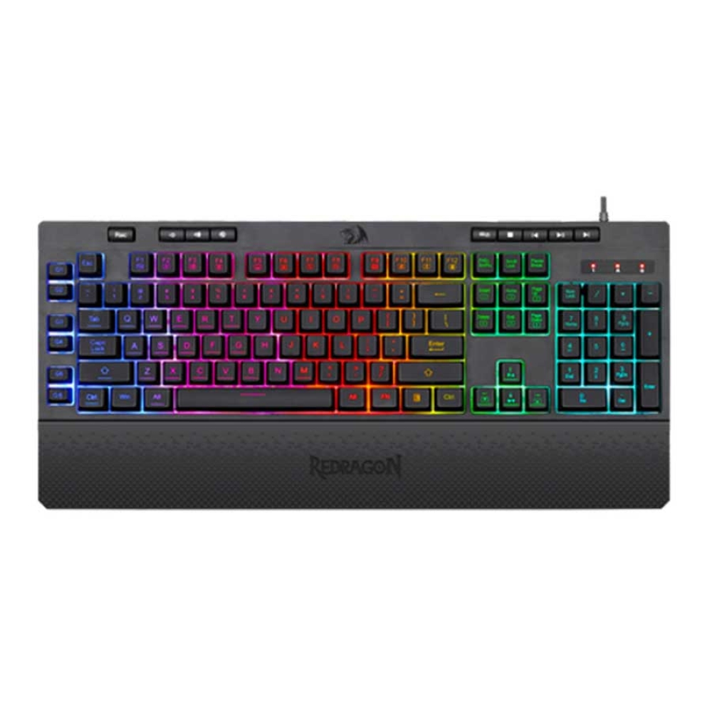 Redragon K512 SHIVA RGB Membrane Gaming Keyboard