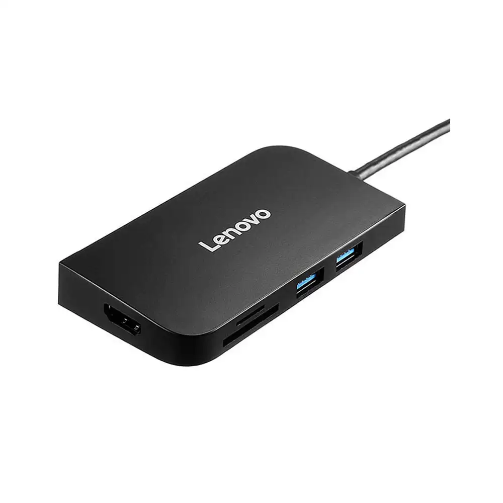 Lenovo S707 7 in 1 Type C HUB Adapter HDMI PD3.0 SD/TF Reader