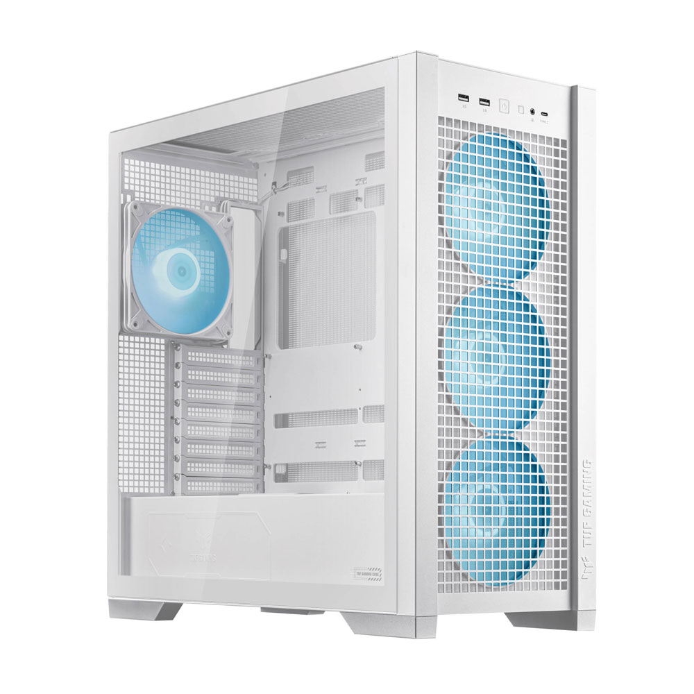 ASUS TUF Gaming GT302 ARGB Mid-Tower White Case