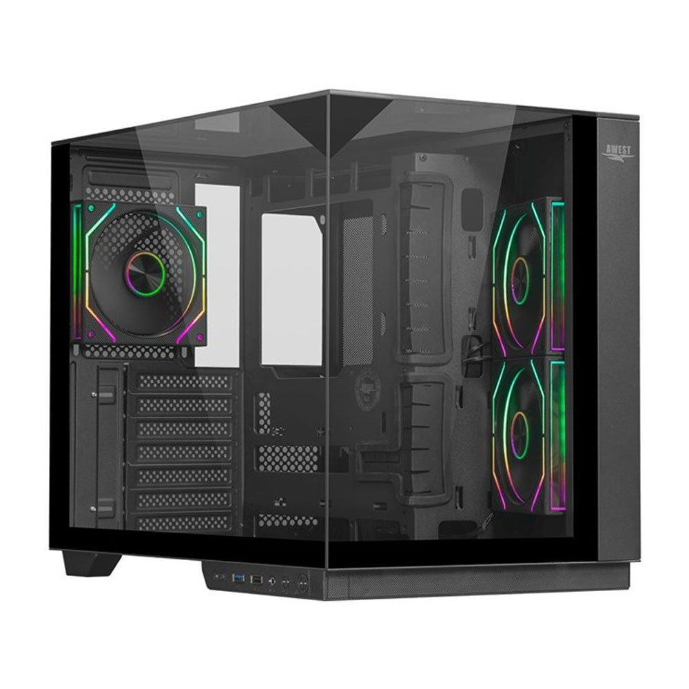 AWEST AQ-17TG-B GAMING CASE