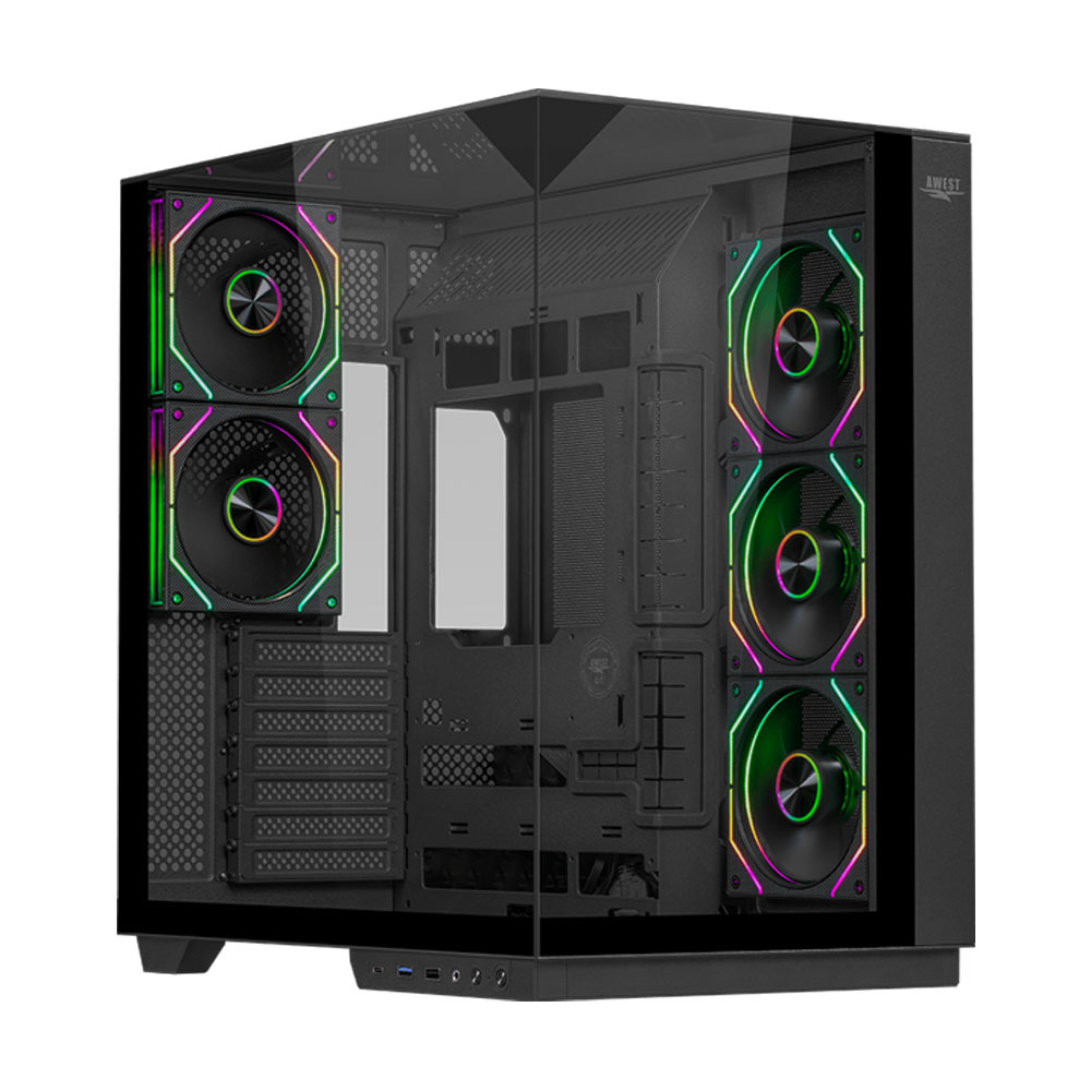 AWEST AQ-5TG-B GAMING CASE