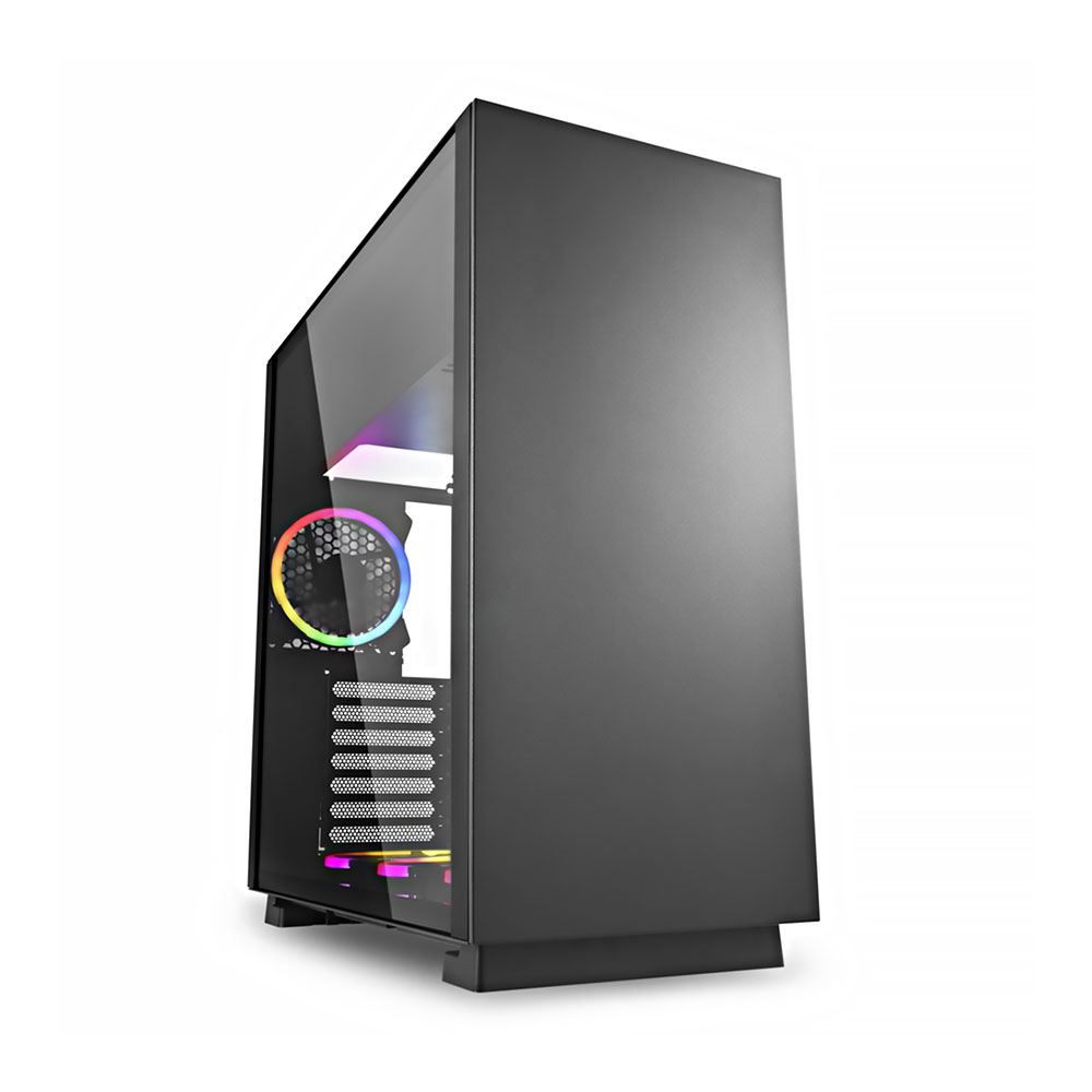 Sharkoon PURE STEEL RGB Black Mid Tower Case