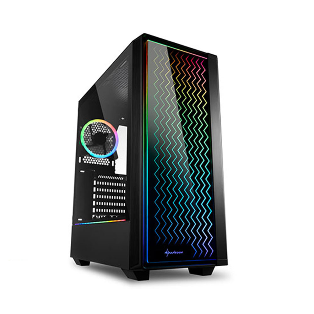Sharkoon RGB LIT 100 Mid Tower Gaming Case