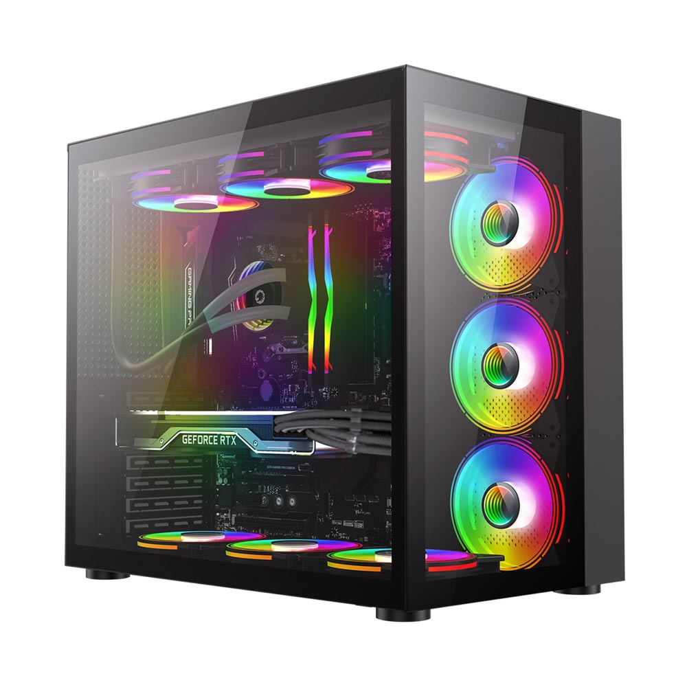 GAMEMAX infinity Black Gaming PC Case