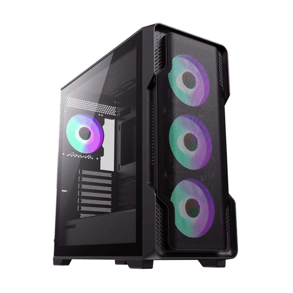 GameMax Siege Black Gaming Case