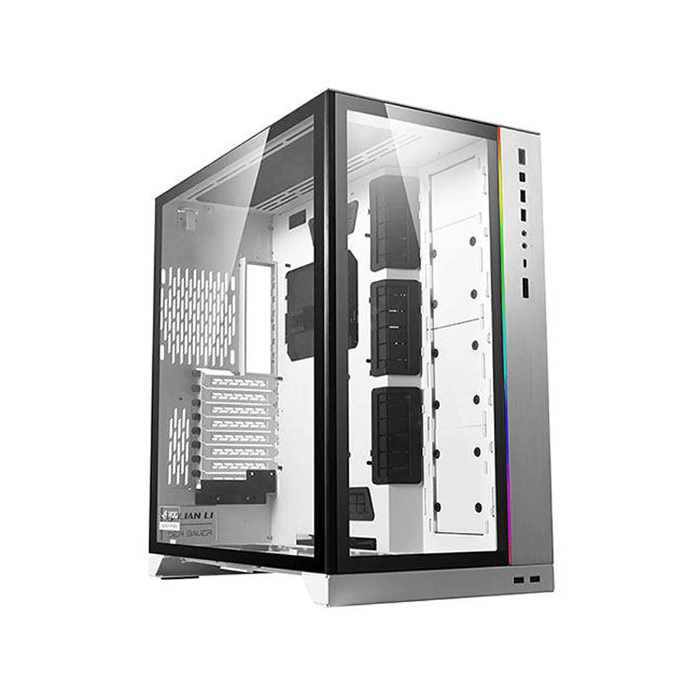 lian-li O11 Dynamic XL ROG Certify White Computer Case