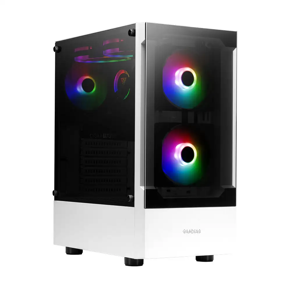Gamdias TALOS E3 WH Mid Tower Case