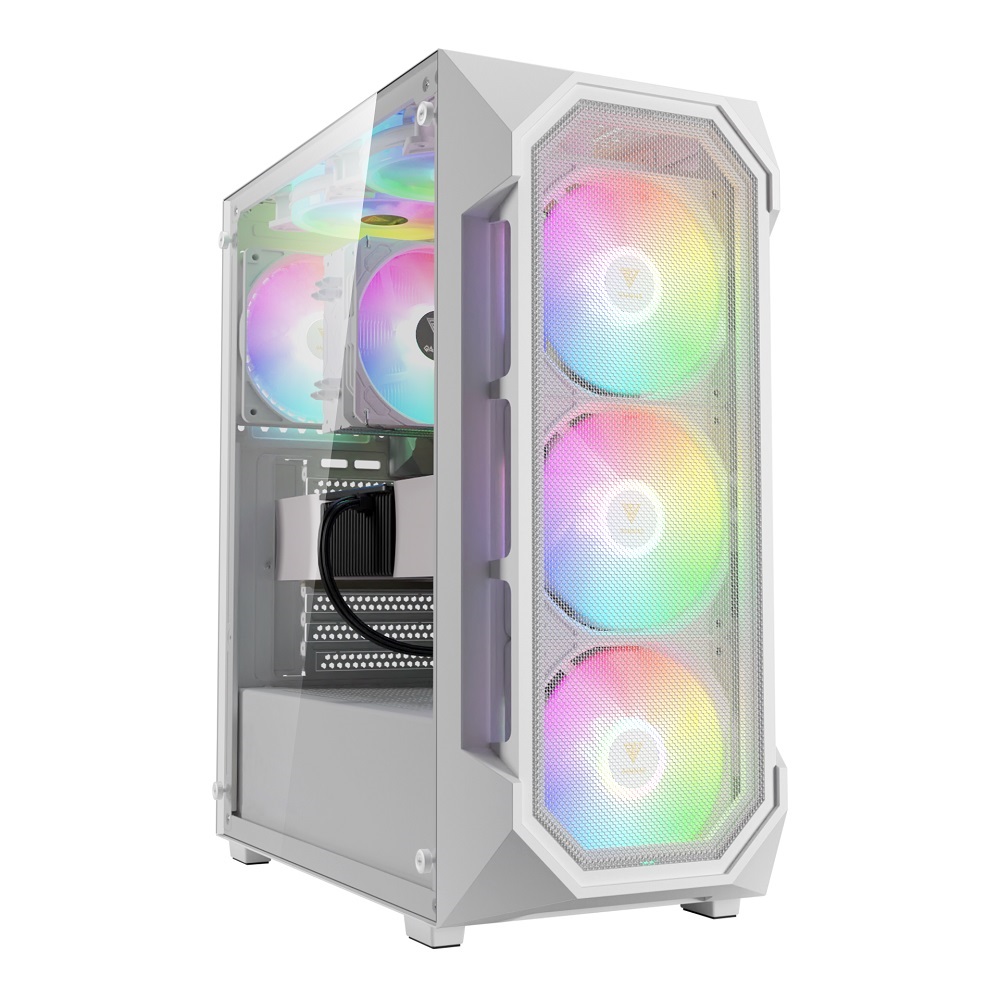 Gamdias AURA GC1 ELITE WH Mid Tower Case