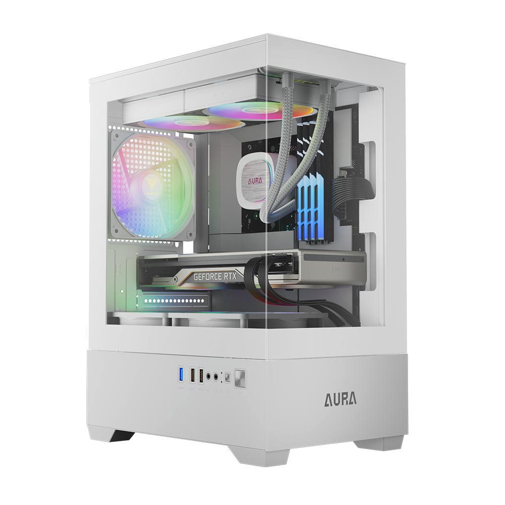 Gamdias AURA GC9M WH ARGB MICRO TOWER