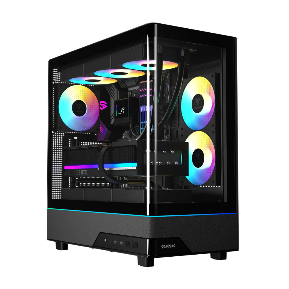 Gamdias ATLAS M5 CG Mid Tower Case