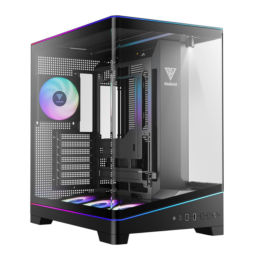 Gamdias ATLAS P6 CG Mid Tower Case