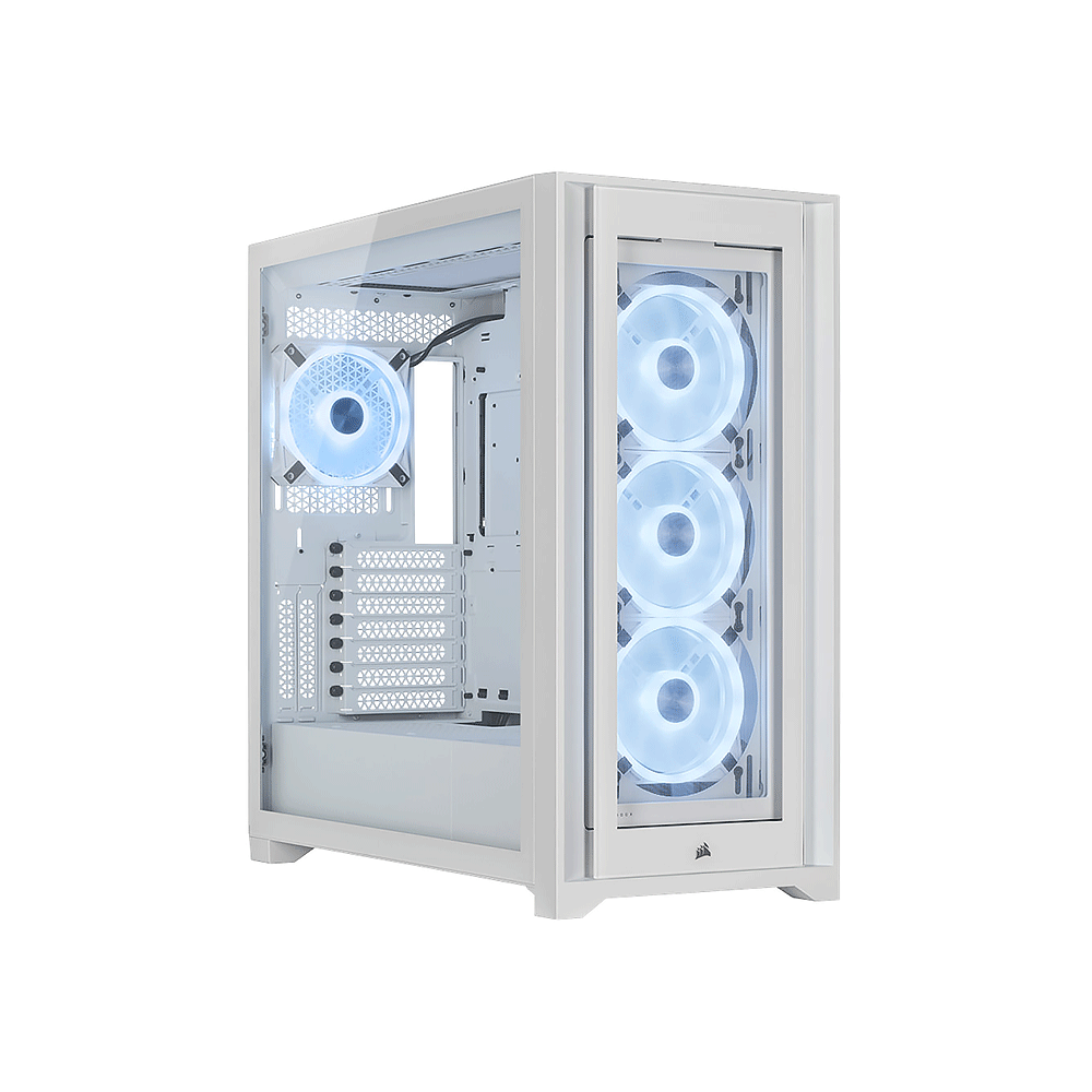 corsair iCUE 5000X RGB QL Edition WHITE RGB Mid Tower Case