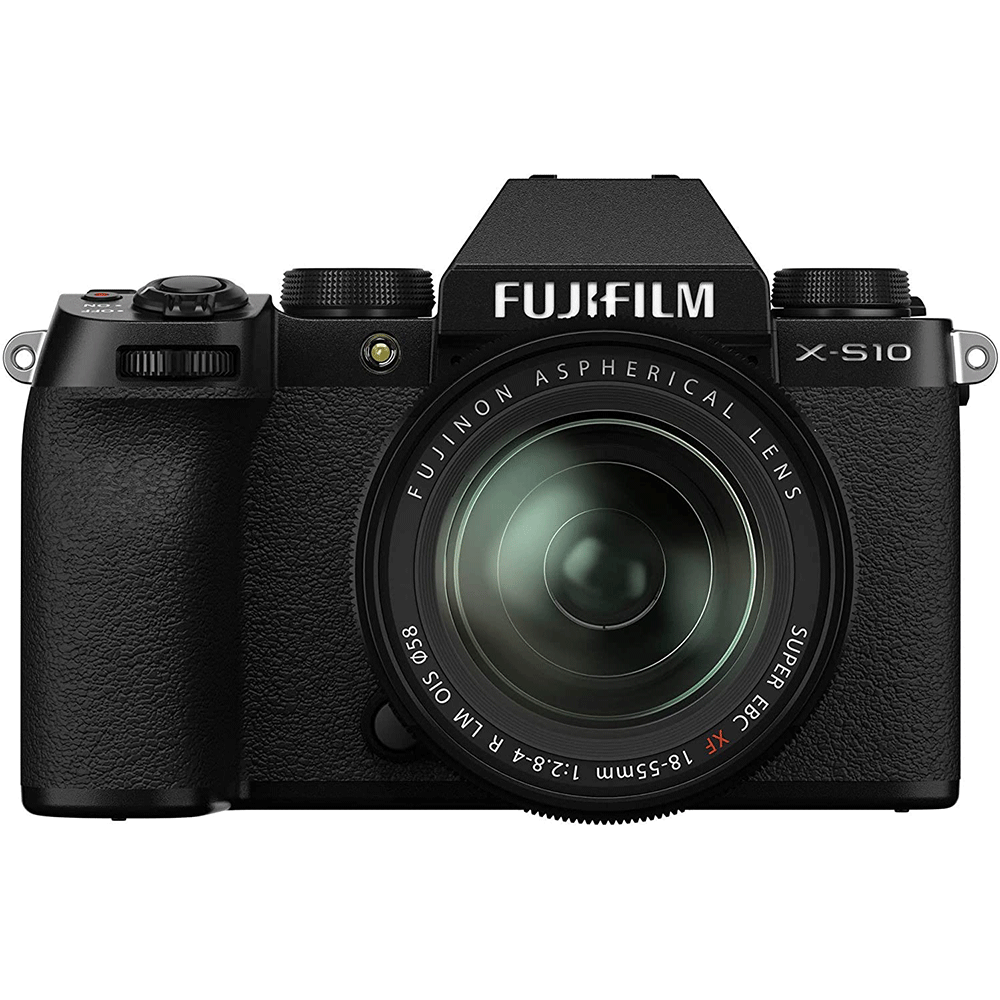 FUJIFILM X-S10 Mirrorless Digital Camera with 18-55mm