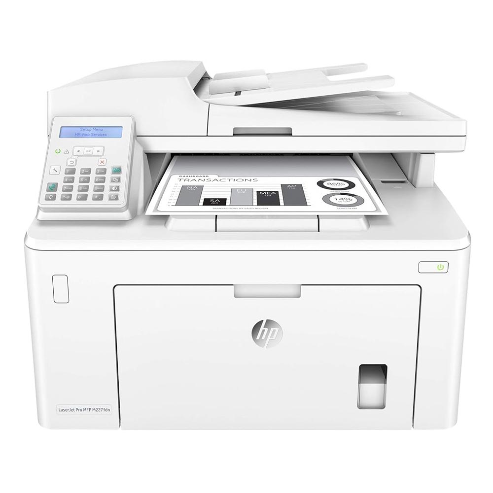 HP LaserJet Pro MFP M227fdn Multifunction Laser Printer