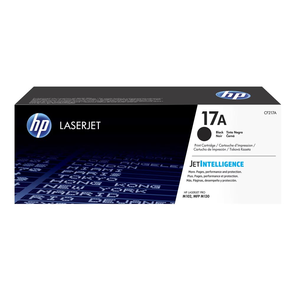 HP 17A Black LaserJet Toner