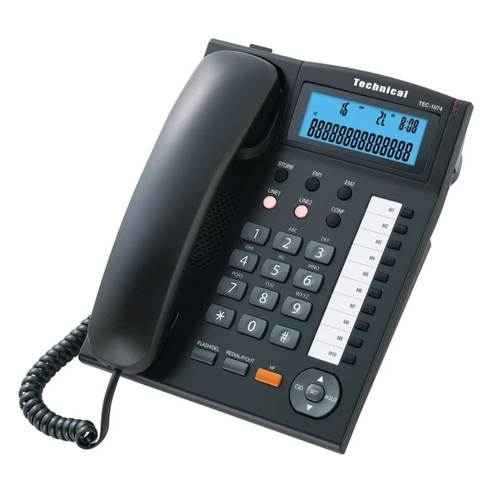 Technical TEC-1074 2Line Phone