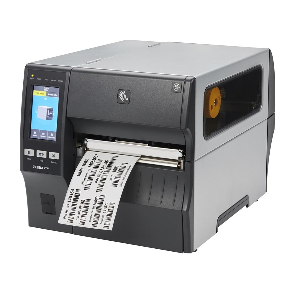 Zebra ZT421 300dpi+ Cutter Lable printer